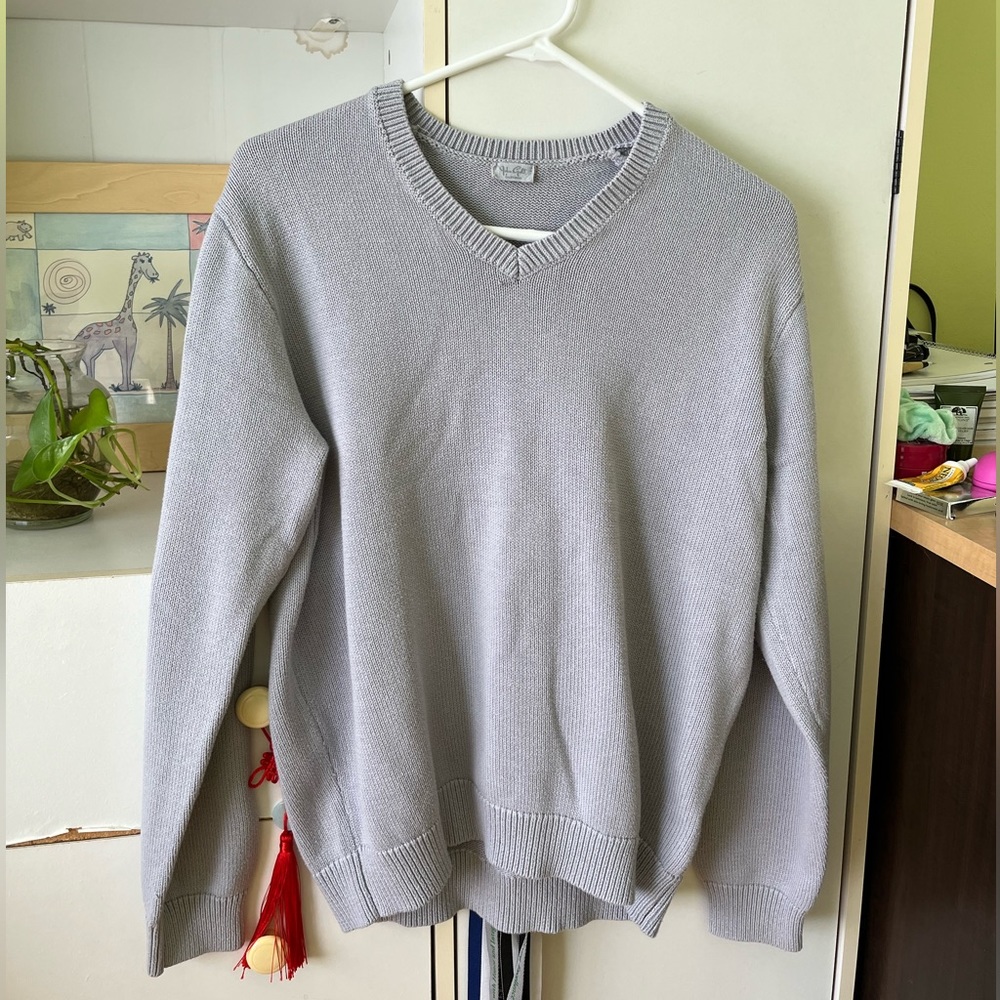 Light blue sweater